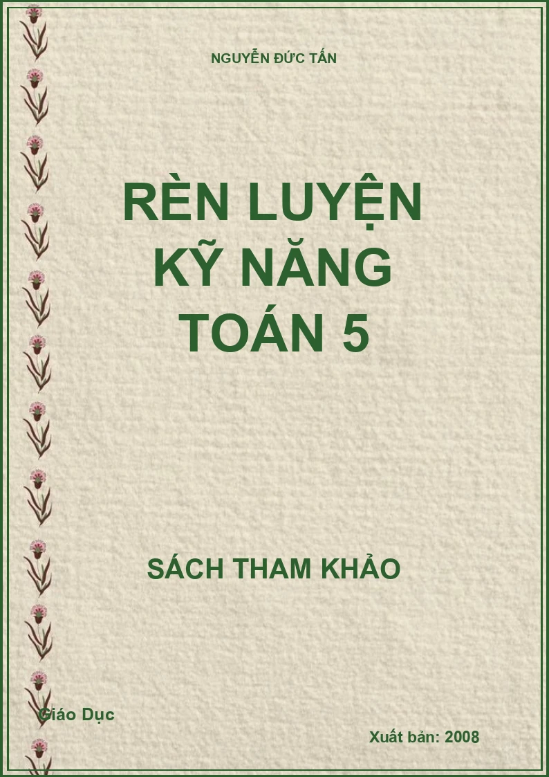 Rèn luyện kỹ năng Toán 5