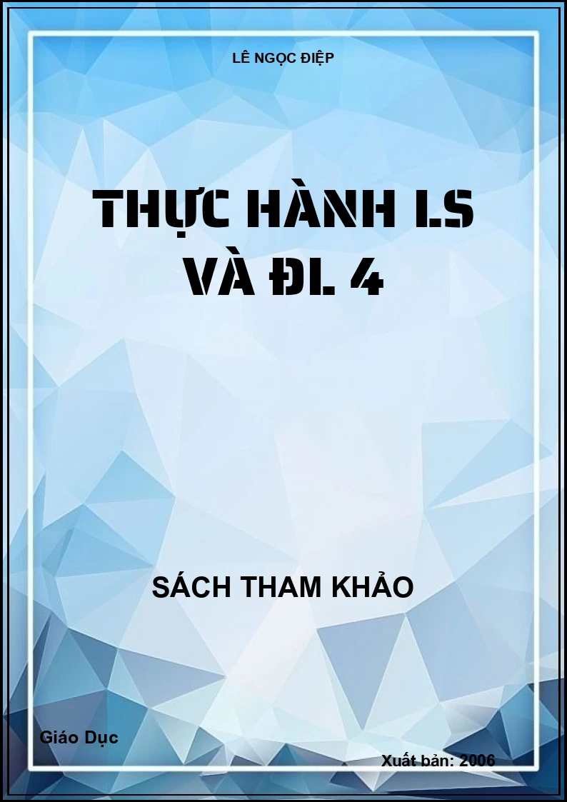 Thực hành LS và ĐL 4