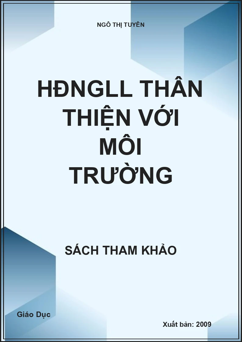 HĐNGLL thân thiện với môi trường
