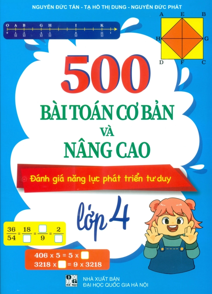 500 bài Toán cơ bản và nâng cao lớp 4