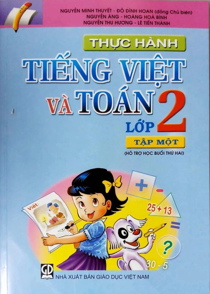 Thực hành Toán Tiếng Việt lớp 2 - Tập 1