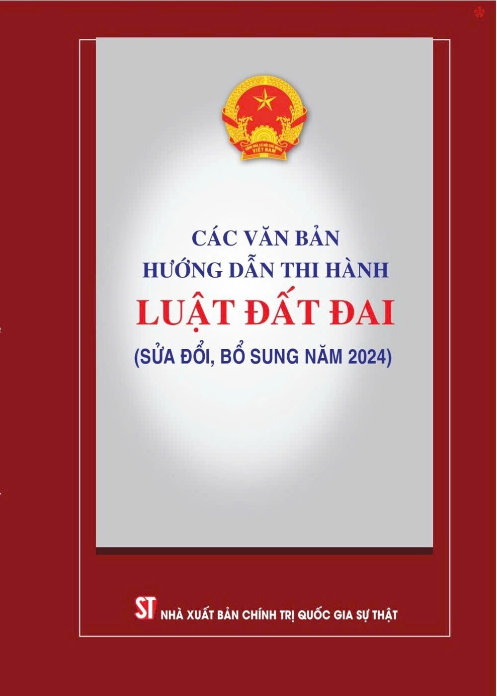 Các văn bản hướng dẫn thi hành luật đất đai