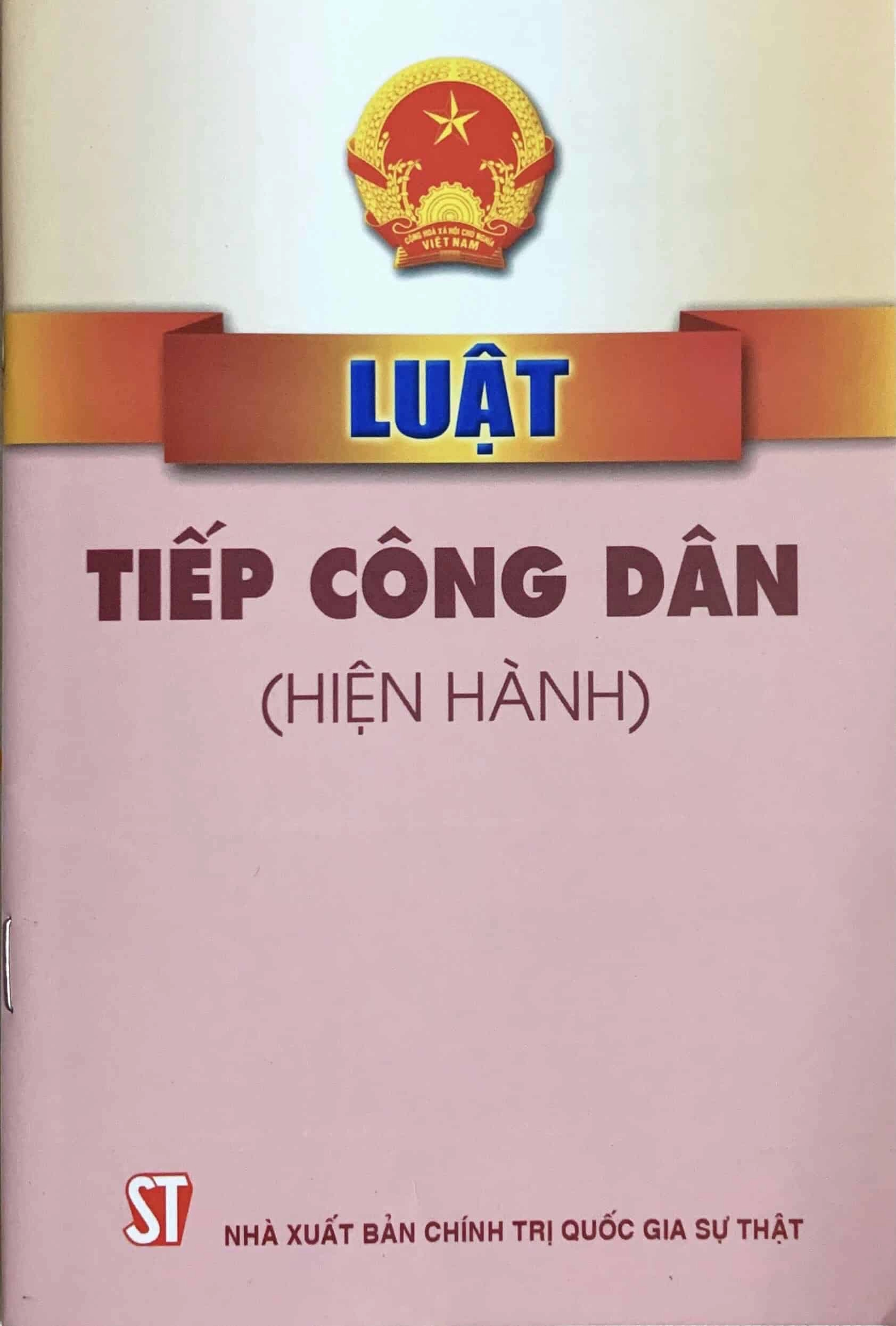 Luật tiếp công dân