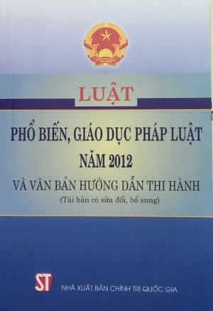 Luật phổ biến, giáo dục pháp luật và văn bản hướng dẫn thực hiện