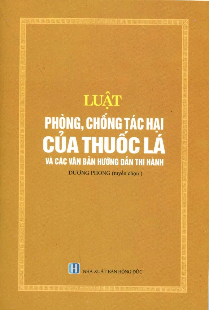 Luật phòng, chống tác hại của thuốc lá