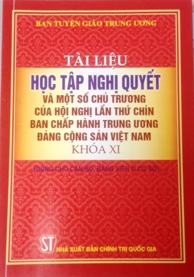 Văn kiện hội nghị lần thứ chín ban chấp hành trung ương khoá XI