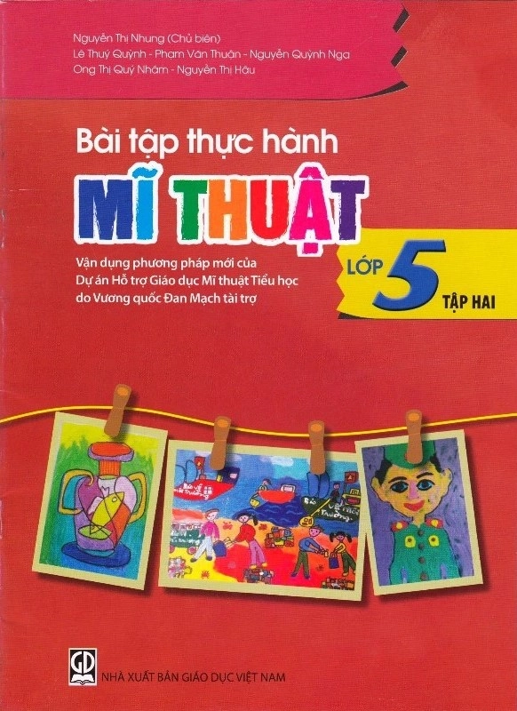 Bài tập thực hành Mĩ thuật lớp 5 - Tập 2
