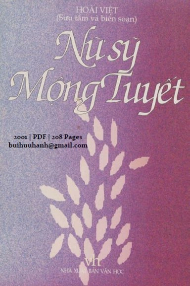 Nữ sỹ Mộng Tuyết