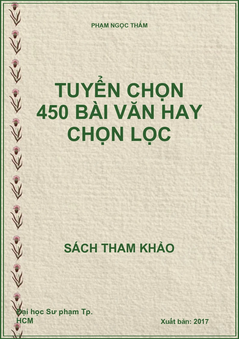 Tuyển chọn 450 bài văn hay chọn lọc