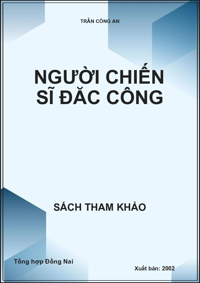 Người chiến sĩ đặc công