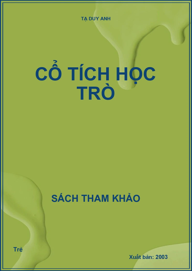 Cổ tích học trò