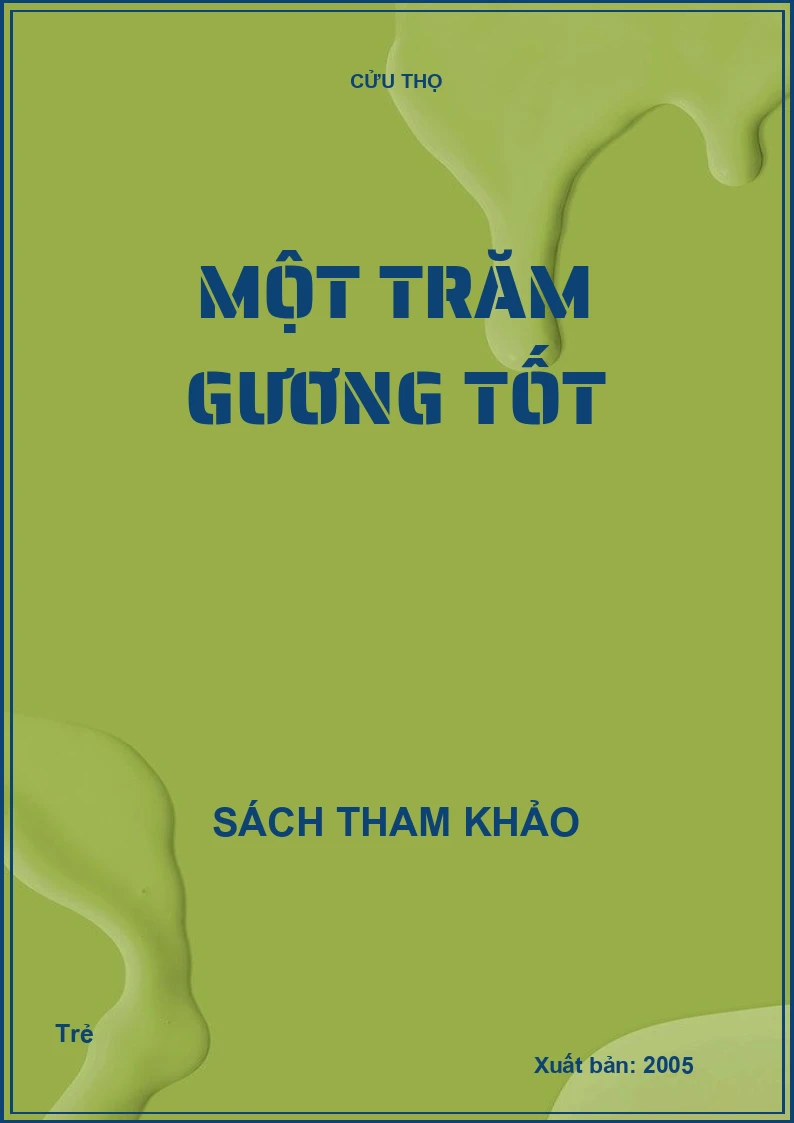 Một trăm gương tốt