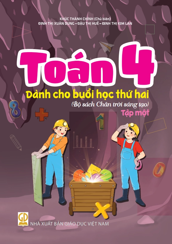 Toán 4 - Tập một - Dành cho buổi học thứ hai (Bộ sách Chân trời sáng tạo)
