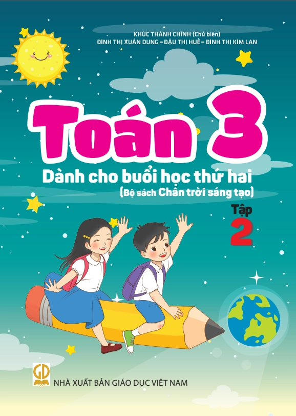 Toán 3 - Tập hai - Dành cho buổi học thứ hai (Bộ sách Chân trời sáng tạo)