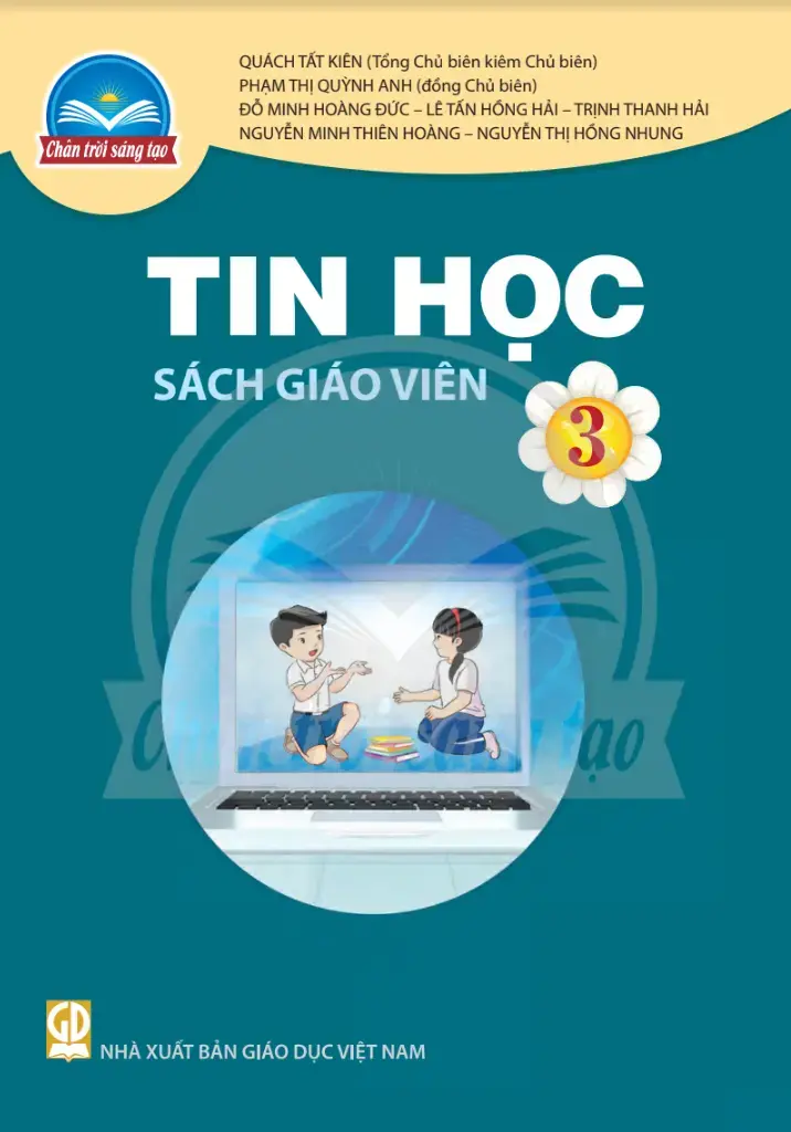 Sách Giáo Viên Tin Học 3 - Chân Trời Sáng Tạo.