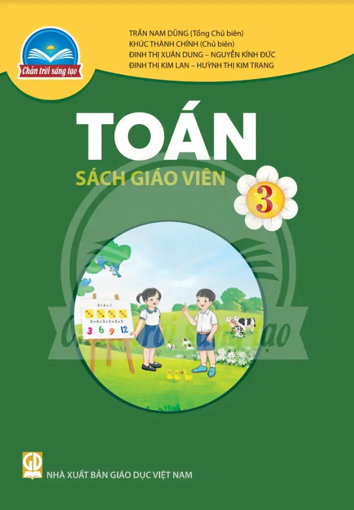 Sách Giáo Viên Toán 3 - Chân Trời Sáng Tạo.