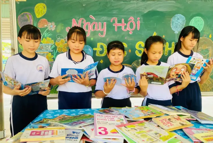 Ngày hội đọc sách năm 2026: Khơi dậy niềm yêu sách trong học sinh Tiểu học Xuân Tâm 1