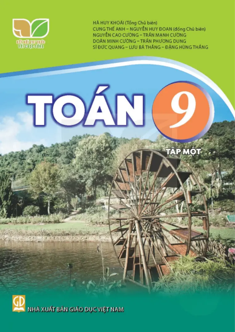 Sách giáo khoa Toán 9 - Tập 1 - Kết Nối Tri Thức