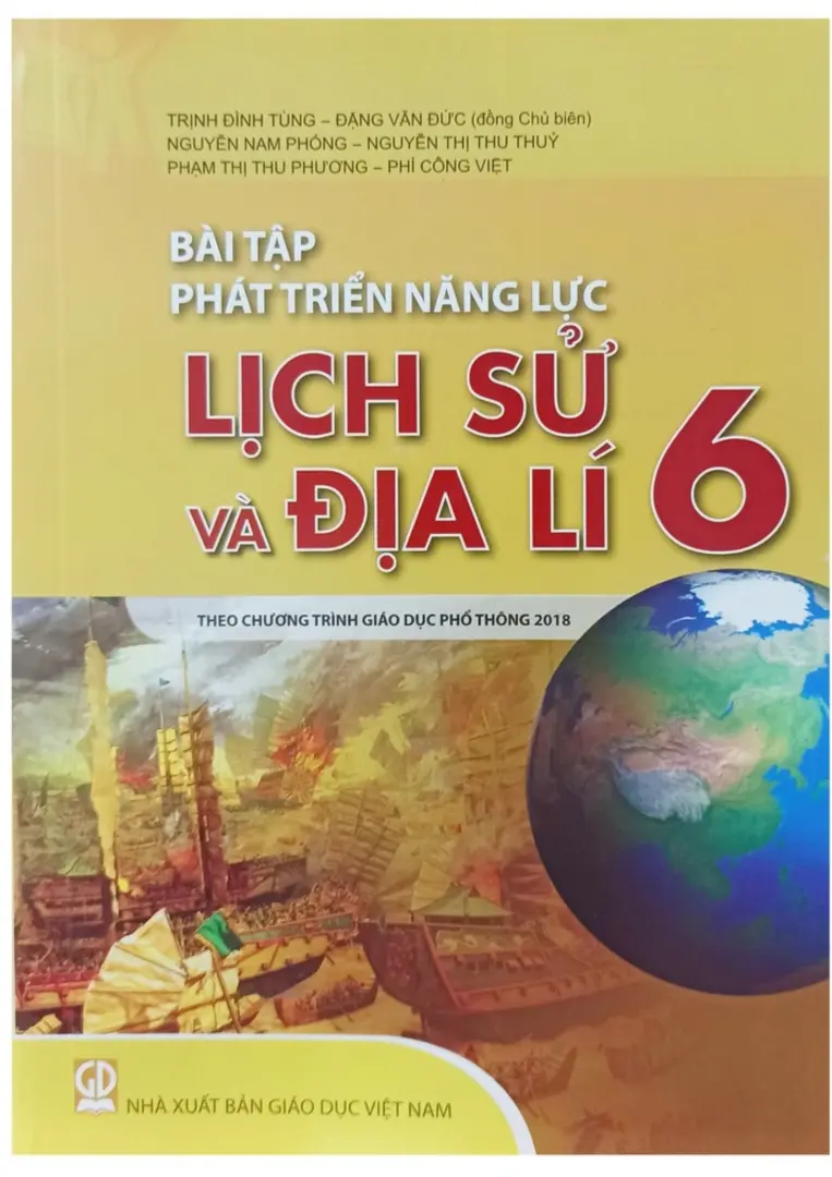 Sách bài tập Phát triển năng lực Lịch sử và Địa lý 6 - Kết Nối Tri Thức