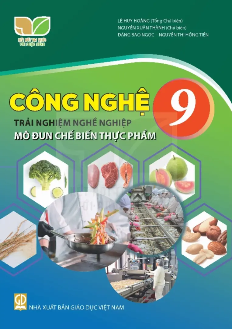 Sách giáo khoa Công nghệ 9 - Mô đun chế biến thực phẩm - Kết Nối Tri Thức