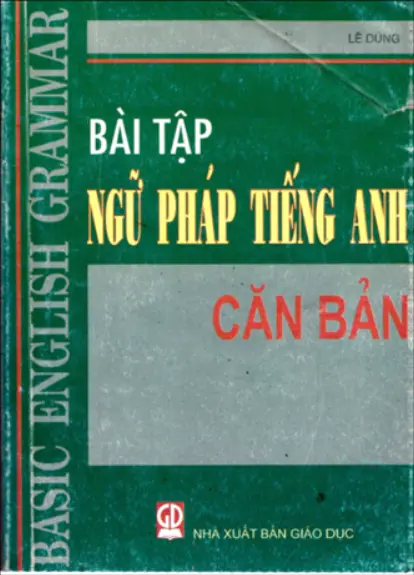 Bài tập ngữ pháp Tiếng Anh căn bản