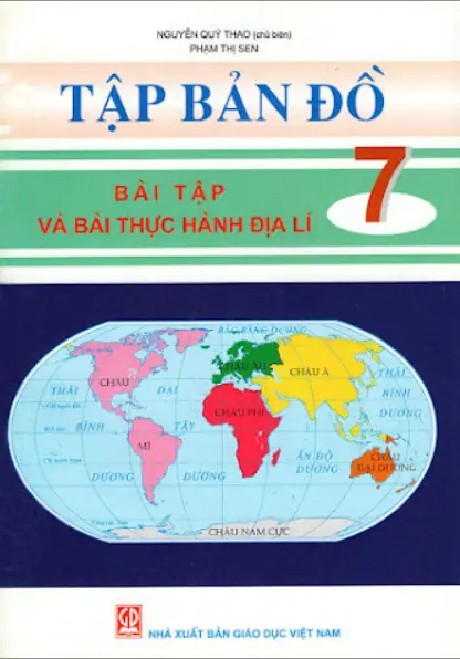 Tập bản đồ - Bài tập và bài thực hành địa lí 7