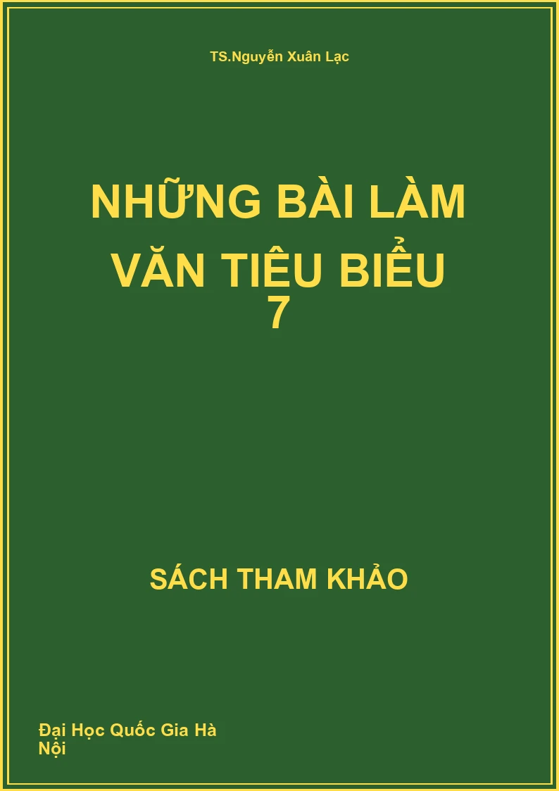 Những bài làm văn tiêu biểu 7