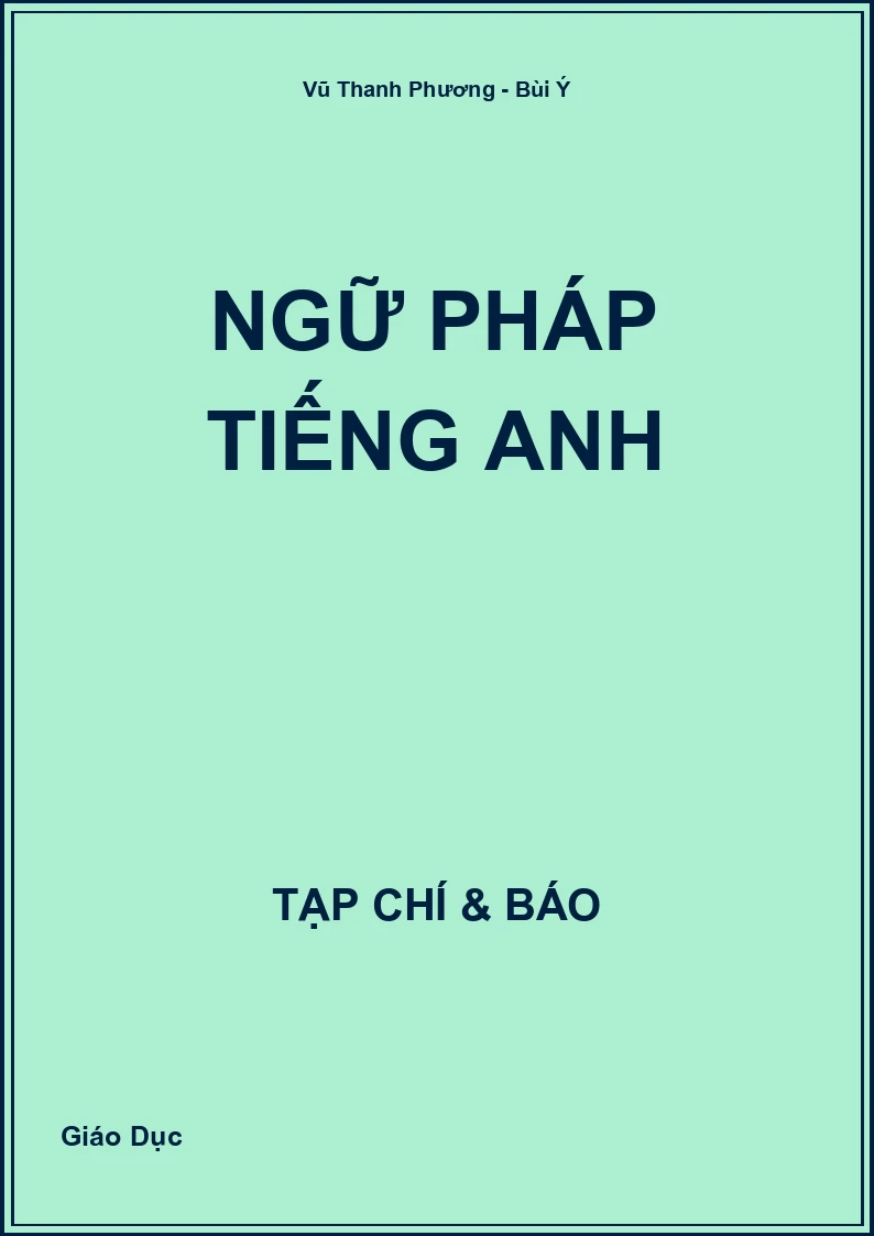 Ngữ pháp Tiếng Anh