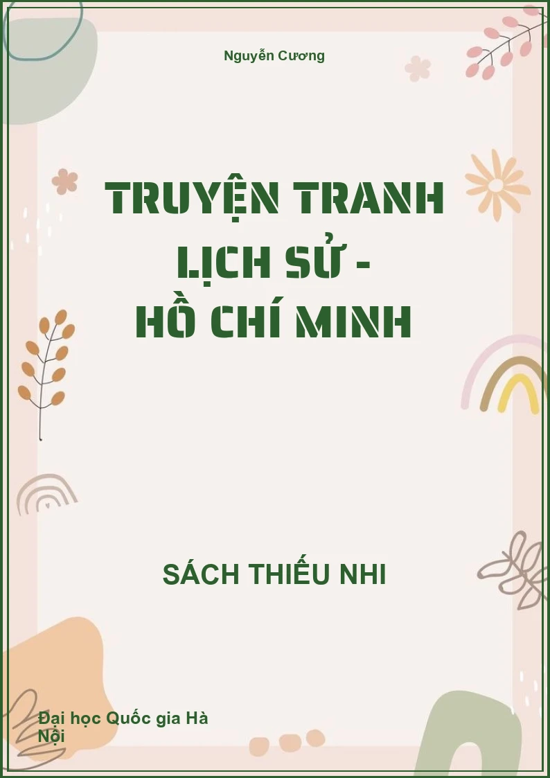 Truyện Tranh Lịch Sử - Hồ Chí Minh