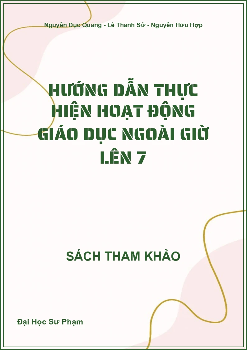Hướng dẫn thực hiện Hoạt động giáo dục ngoài giờ lên 7
