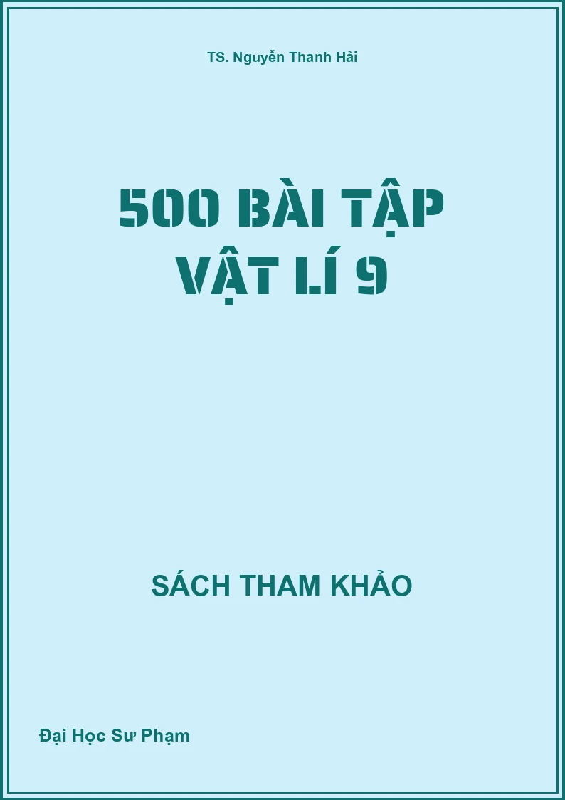 500 bài tập Vật lí 9