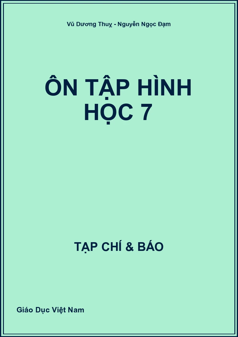 Ôn tập hình học 7