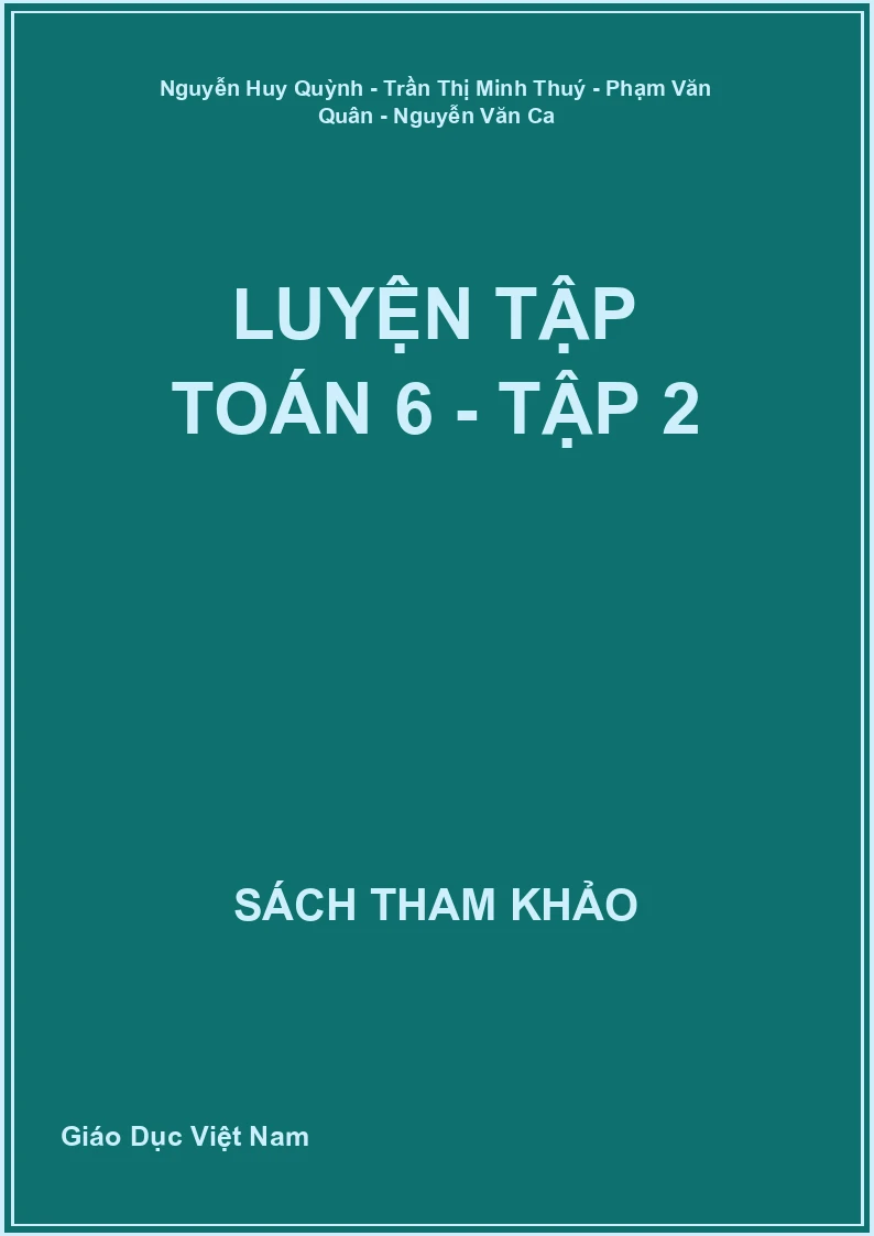 Luyện tập Toán 6 - Tập 2
