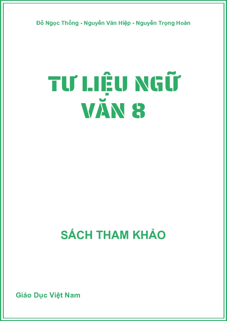 Tư liệu ngữ văn 8