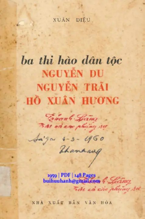 Ba thi hào dân tộc