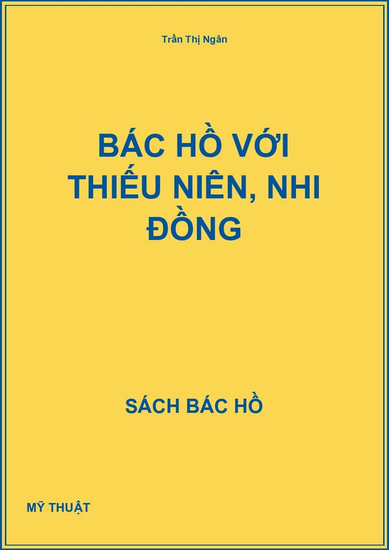 Bác Hồ với thiếu niên, nhi đồng