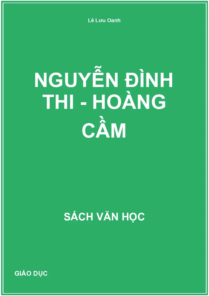 Nguyễn Đình Thi - Hoàng Cầm