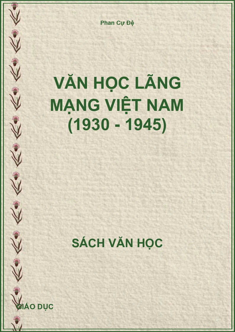 Văn học lãng mạng Việt Nam (1930 - 1945)