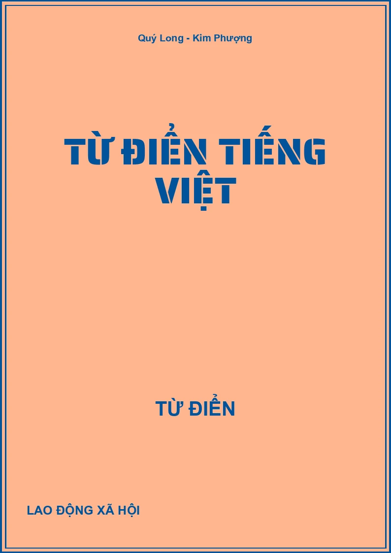 Từ điển Tiếng Việt