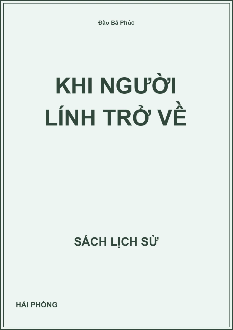Khi người lính trở về