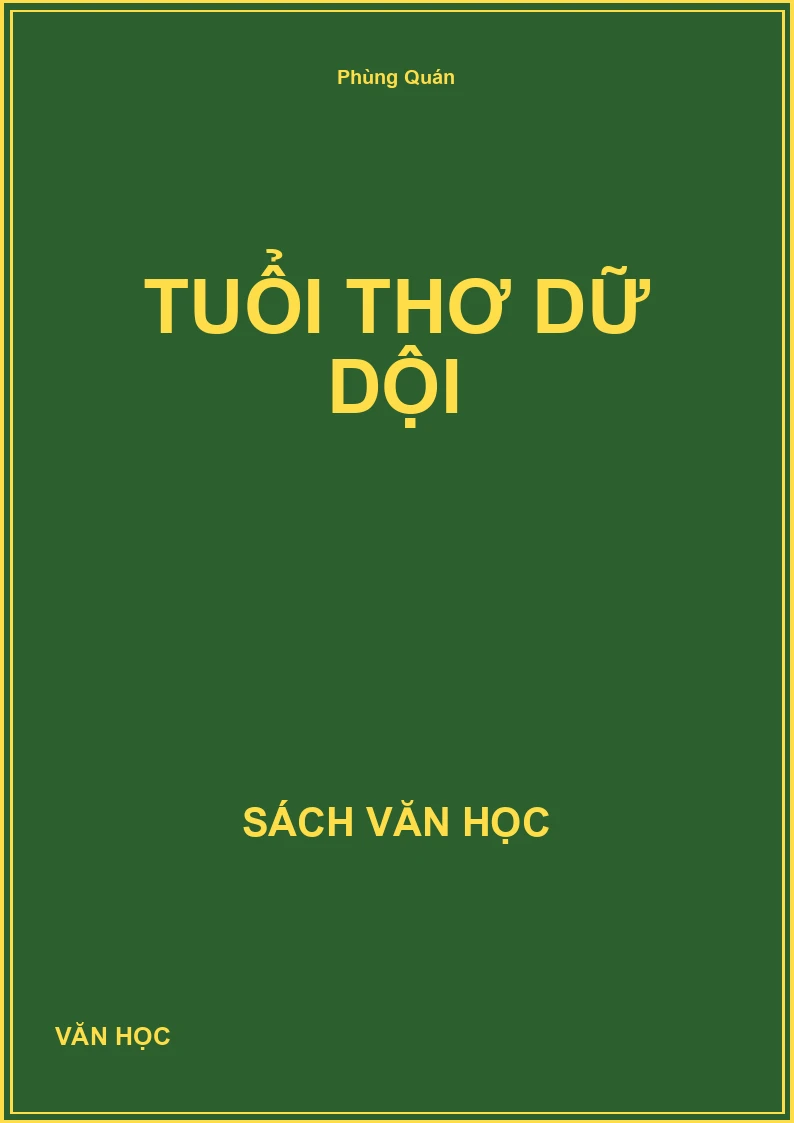 Tuổi thơ dữ dội
