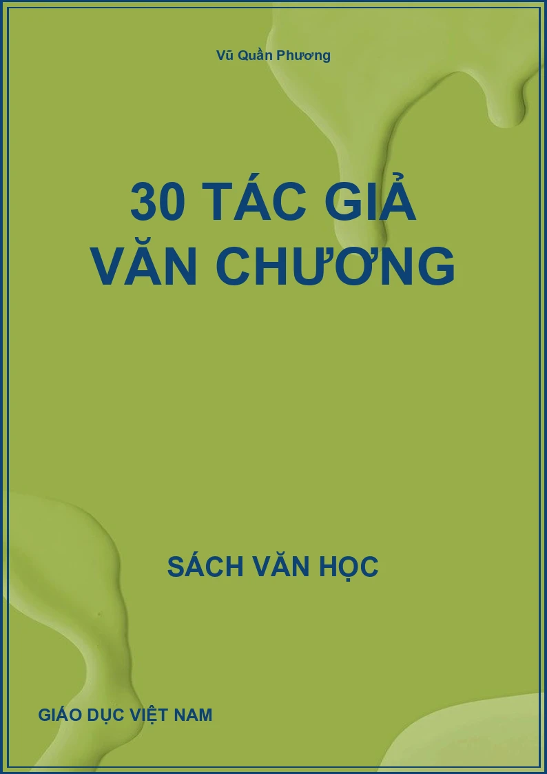 30 tác giả văn chương