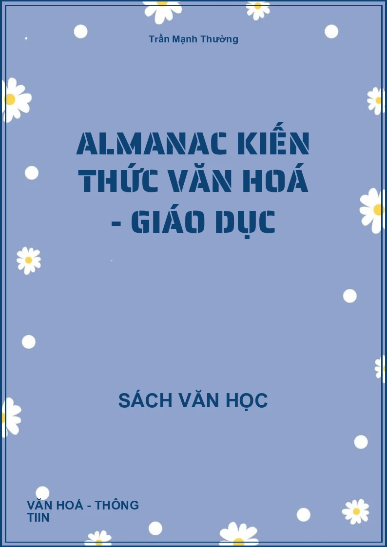 Almanac Kiến thức văn hoá - giáo dục