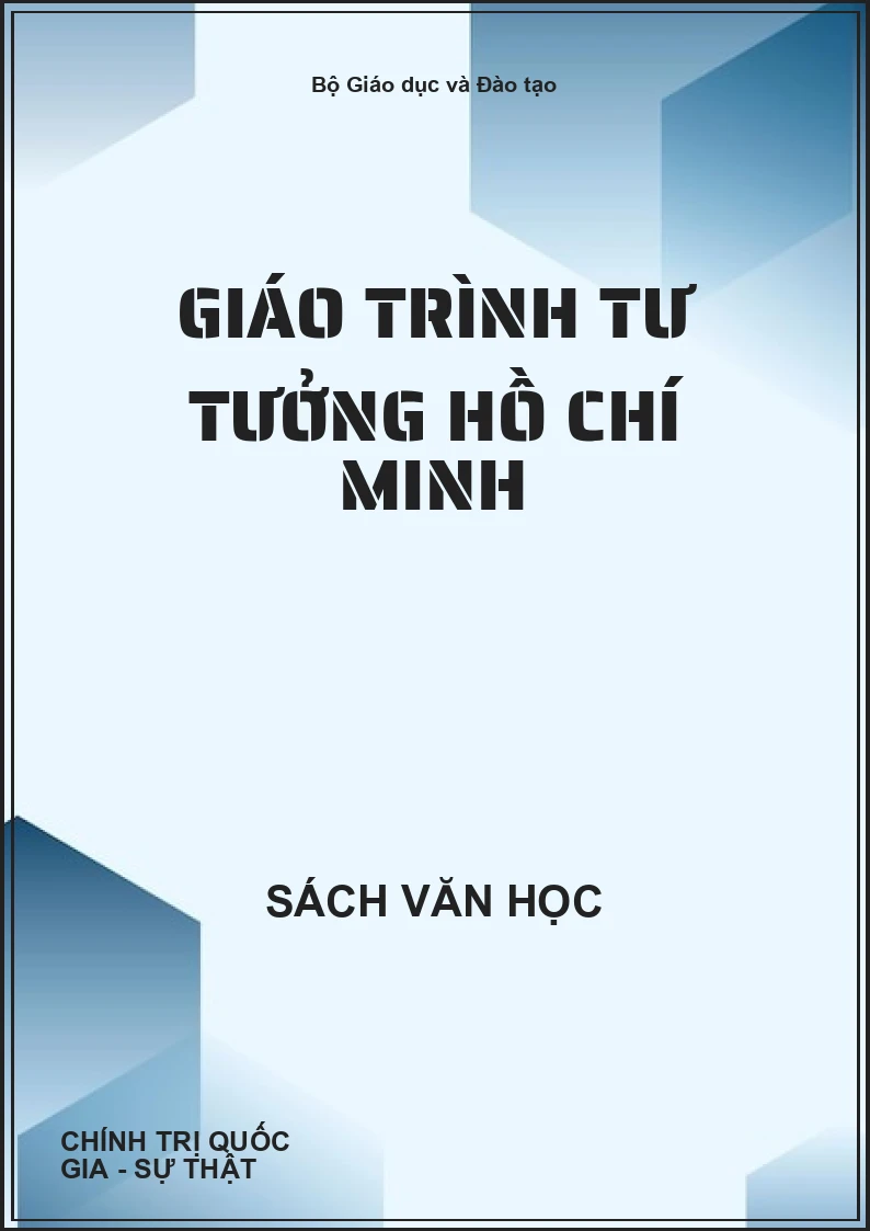 Giáo trình tư tưởng Hồ Chí Minh