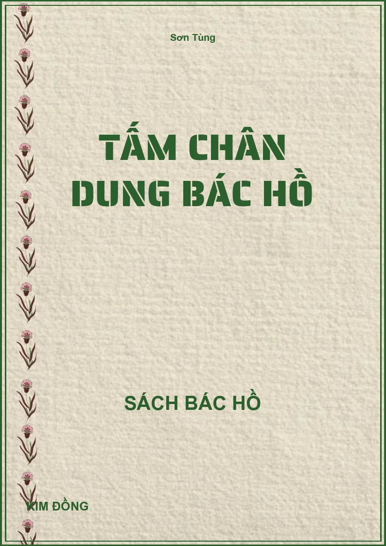 Tấm chân dung Bác Hồ