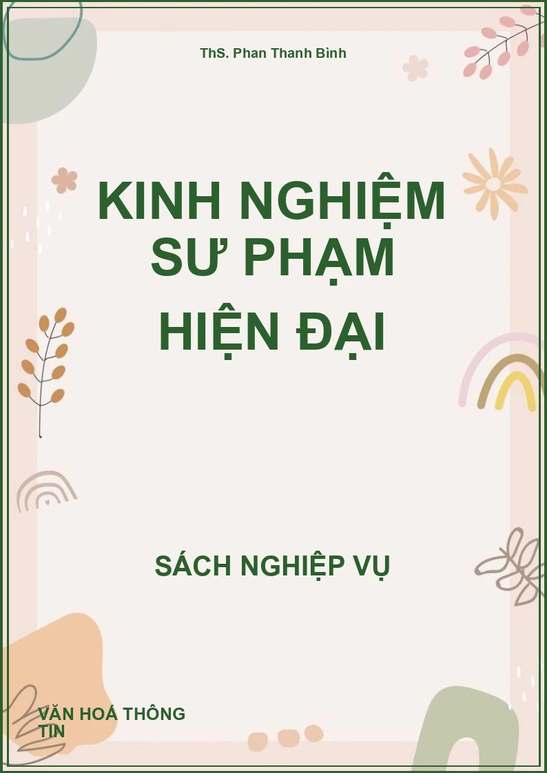 Kinh nghiệm sư phạm hiện đại