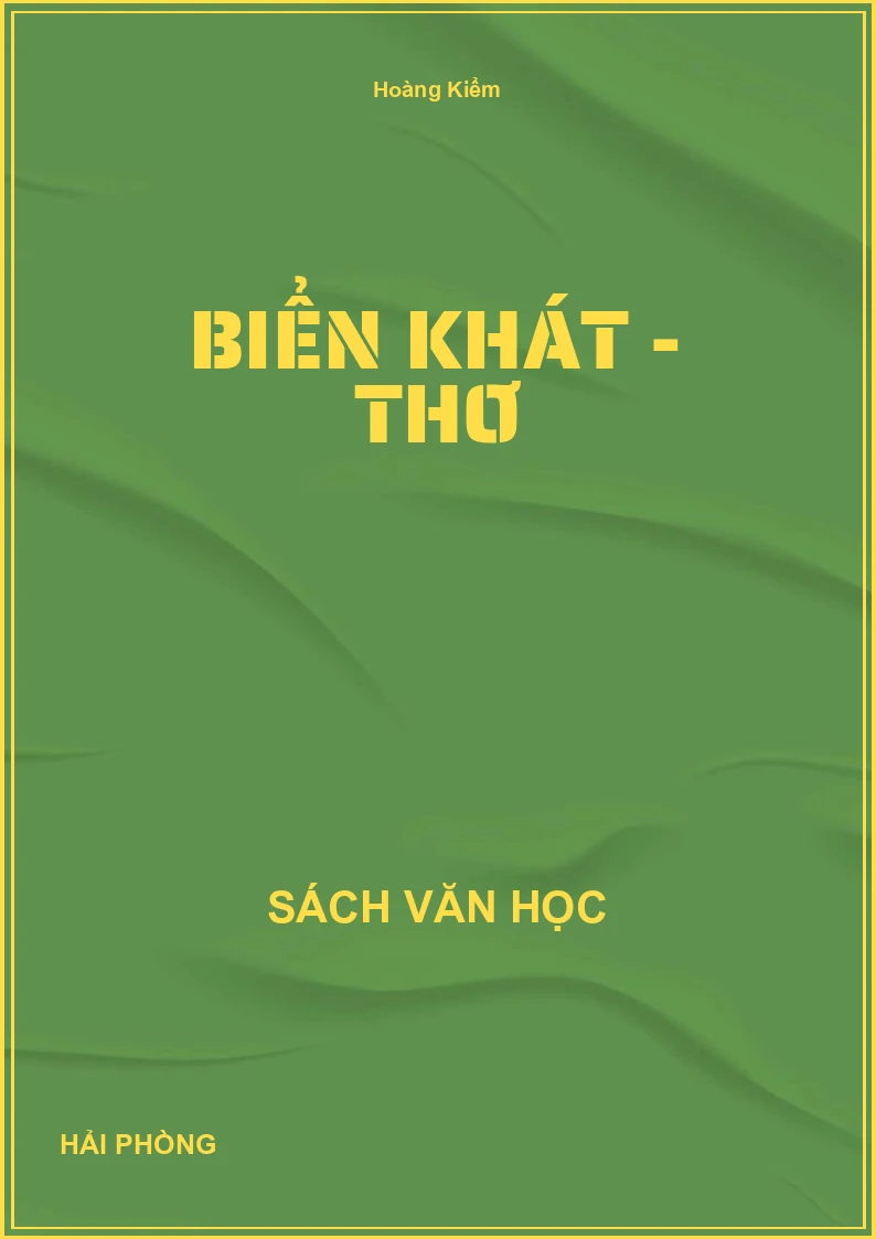 Biển khát - Thơ