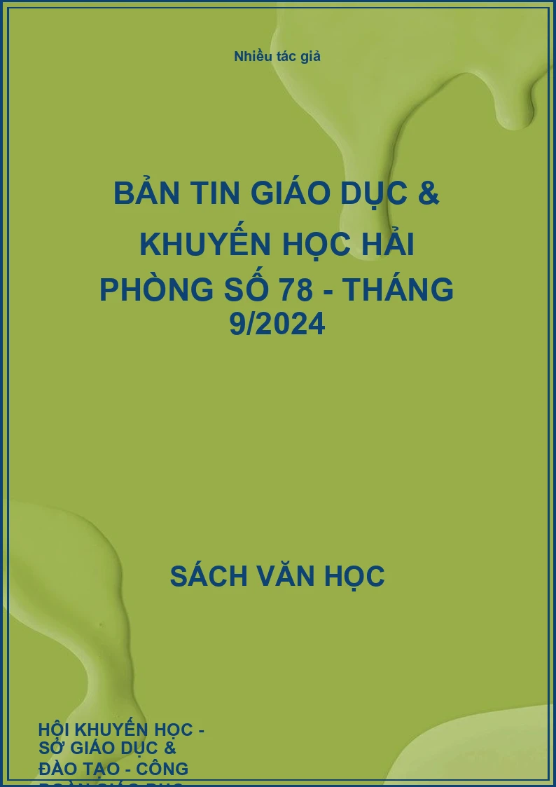 Bản tin Giáo dục & khuyến học Hải phòng Số 78 - tháng 9/2024