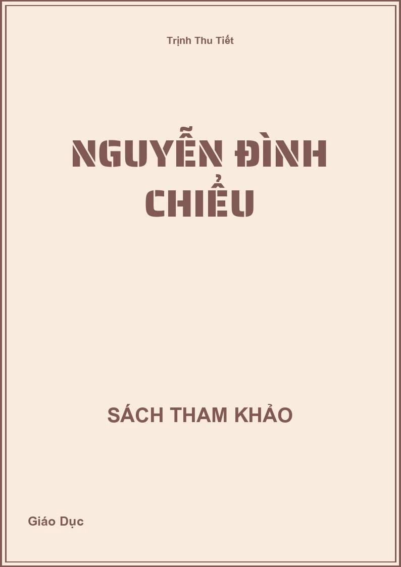 Nguyễn Đình Chiểu