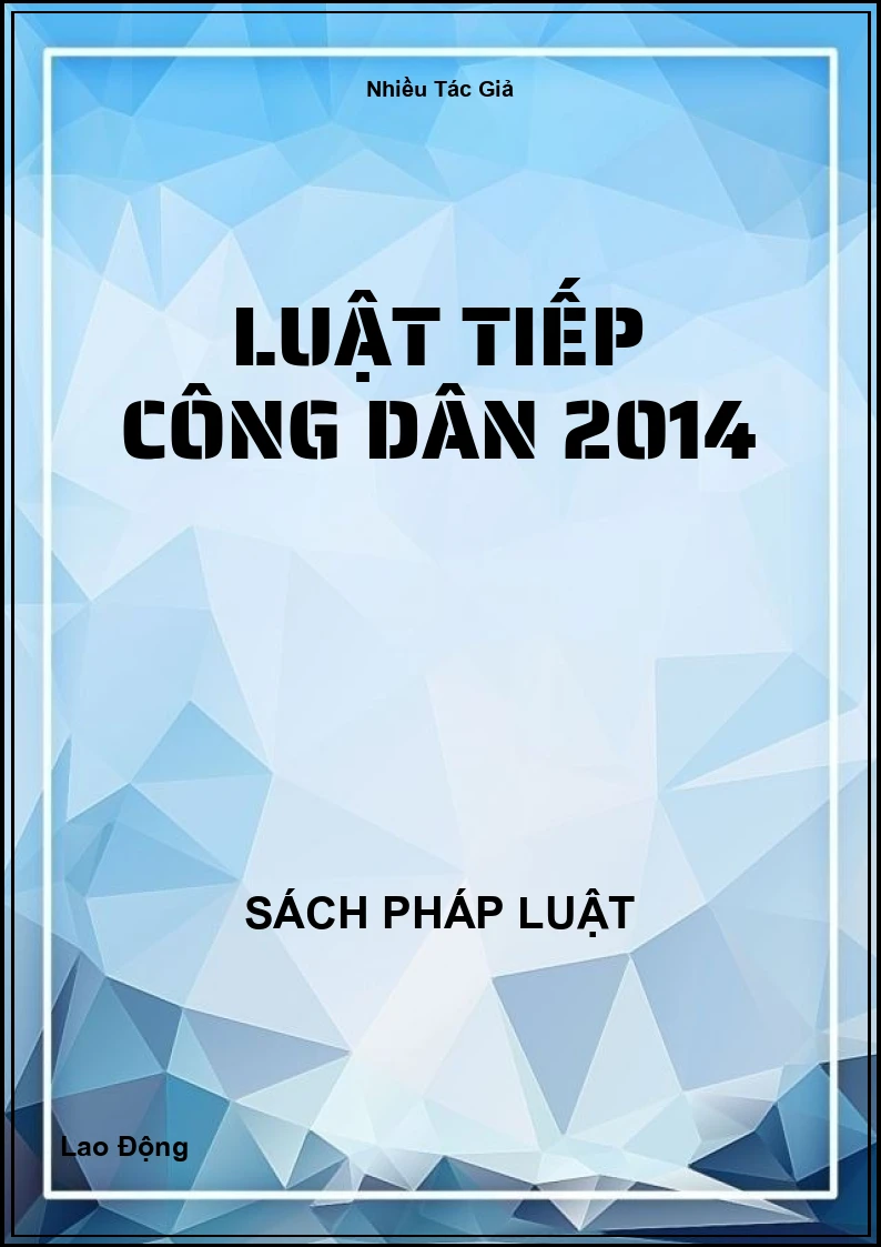 Luật Tiếp Công Dân 2014